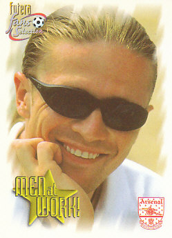 Emmanuel Petit Arsenal 1999 Futera Fans' Selection #92